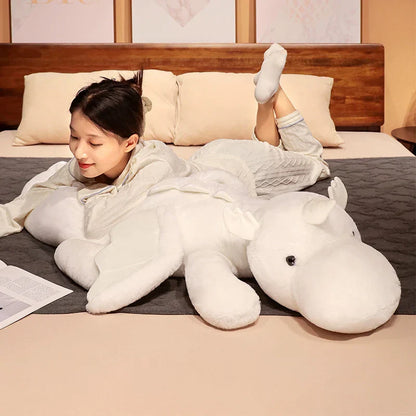 Giant Plush Unicorn Dinosaur Hug Pillow Soft Stuffed Toy