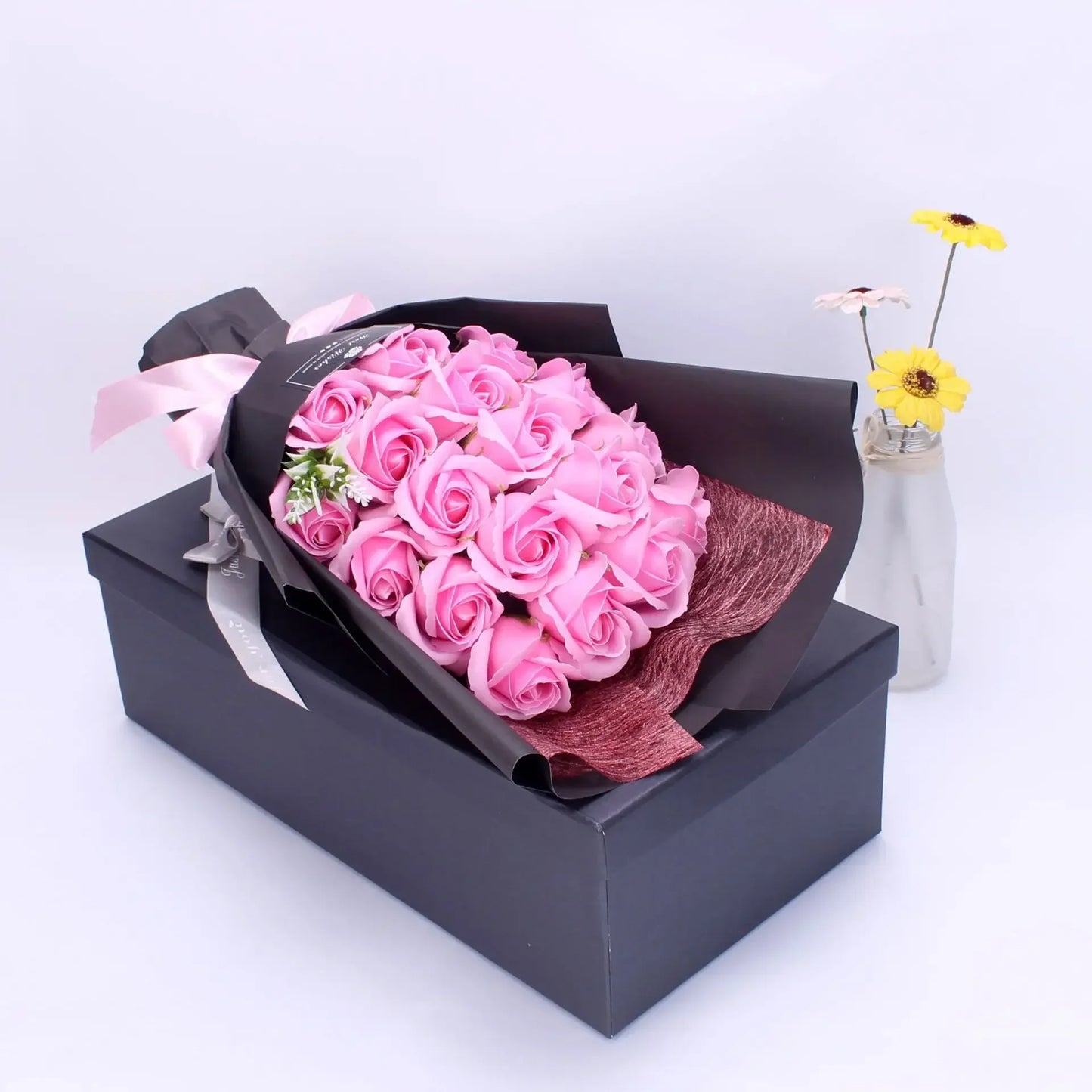 18 Soap Rose Bouquet Gift Box for Valentine and Birthday