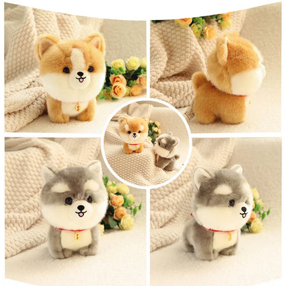 Lifelike Puppy Plush Doll