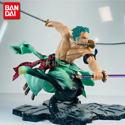 Roronoa Zoro Three-blade Sa-maximum Manga Anime Statue Action Figure
