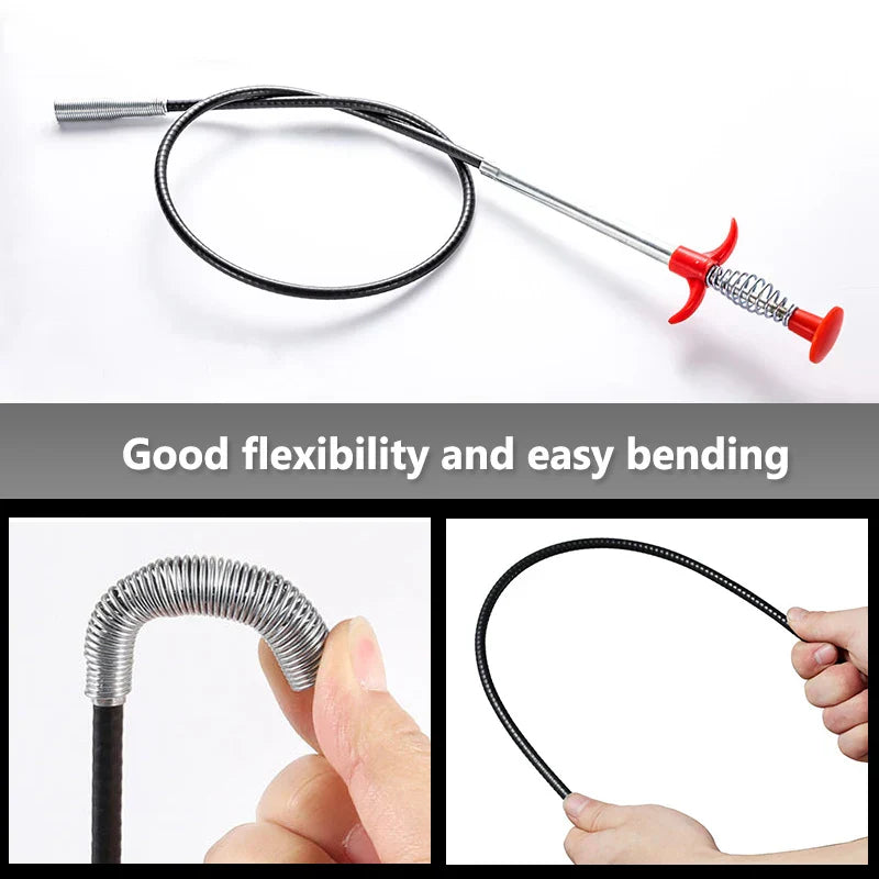 Spring Pipe Clog Remover