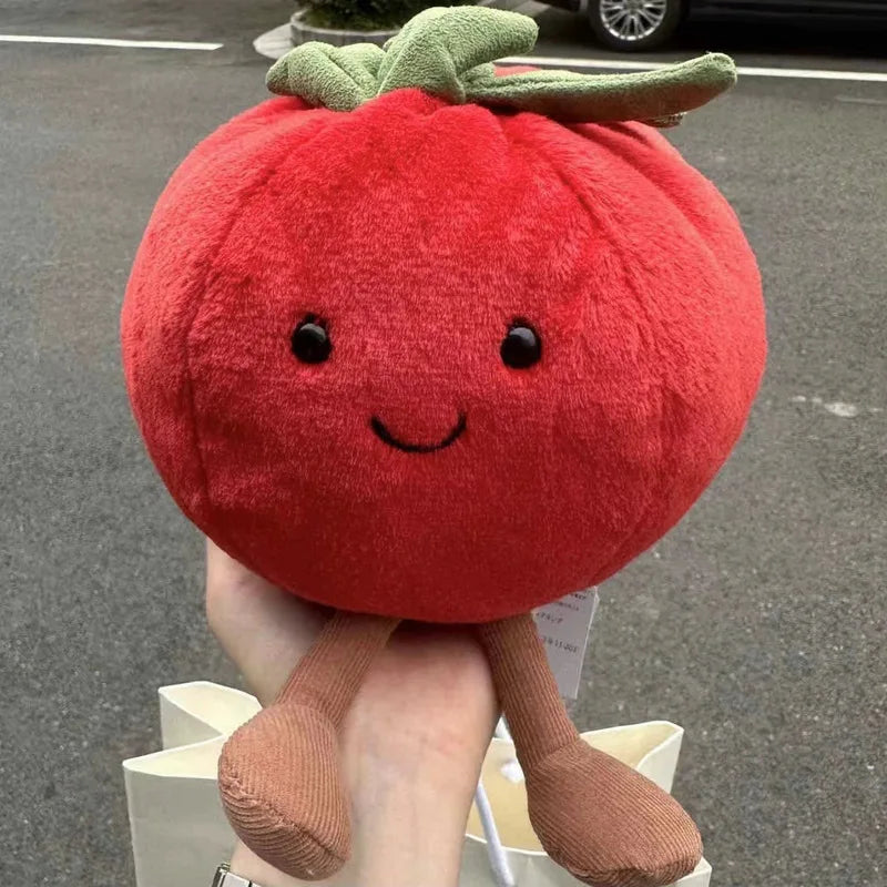 Jellycat Adorable Tomato Plush Toy - Cute Fruit & Vegetable Decor