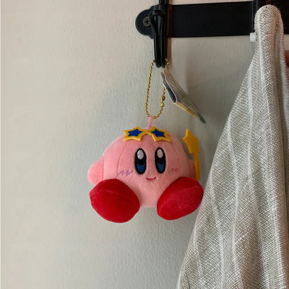 Kawaii Star Kirby Plush Doll Keychain - Cute Gift for Kids & Home Decor