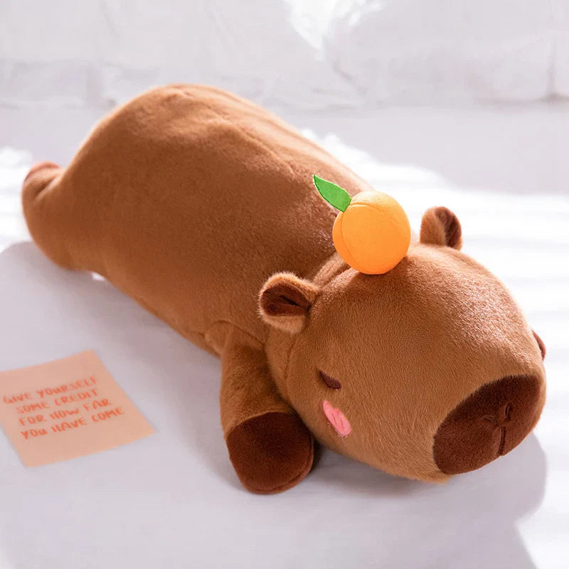 Kawaii Giant Capybara Plush Doll - Cozy Home Decor & Cute Companion