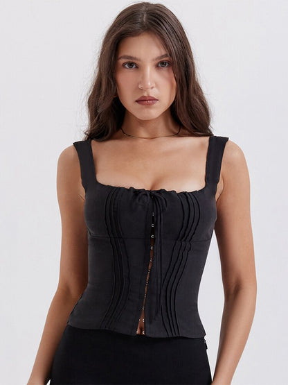 Strappy Hook Corset Top