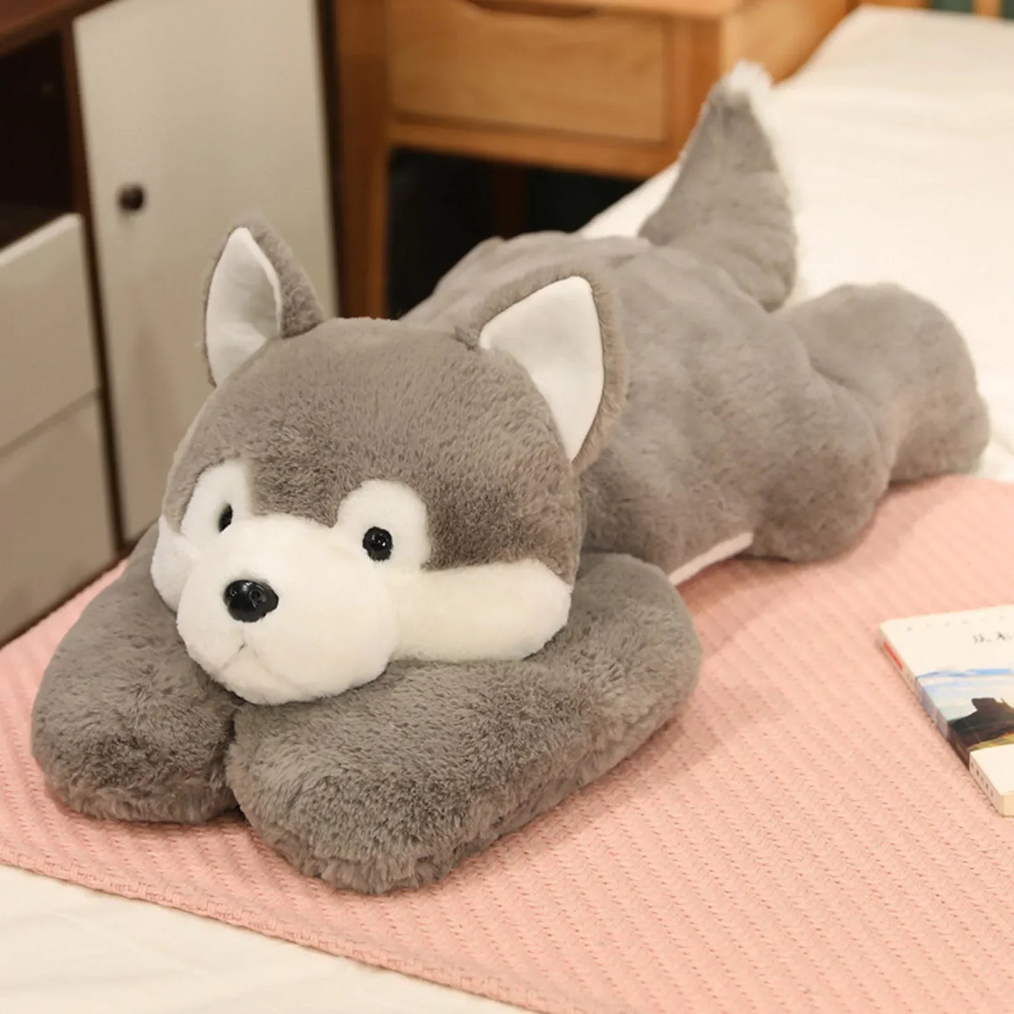 Cute Weighted Plush Animal Pillow - Cuddly Comfort for All Ages