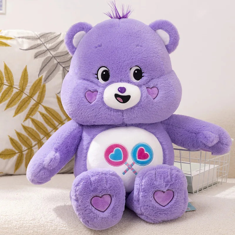 Colorful Teddy Bear Plush Pillow Soft Stuffed Doll