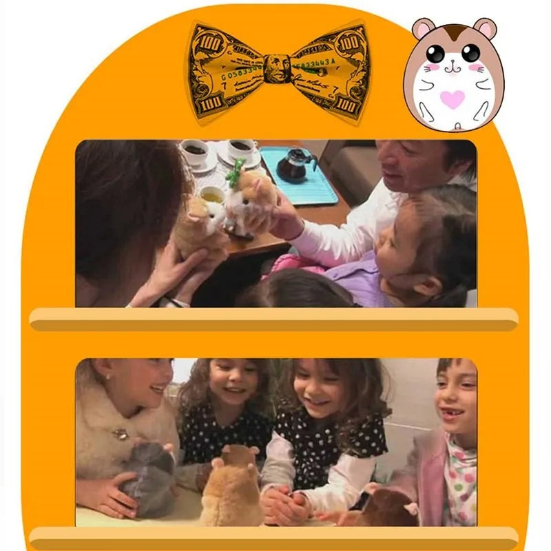 Talking Hamster Plush Toy - Record & Repeat Fun for Kids