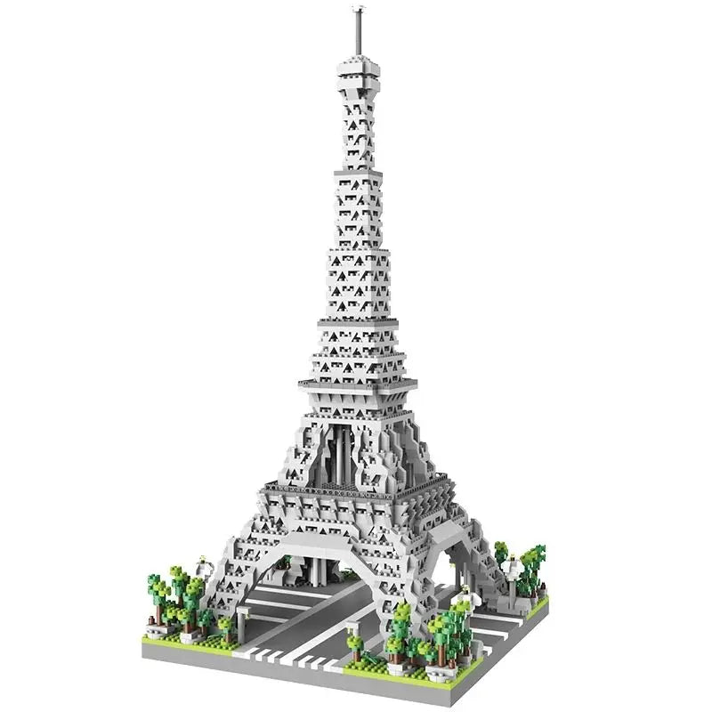 Paris Tower Street View Building Block