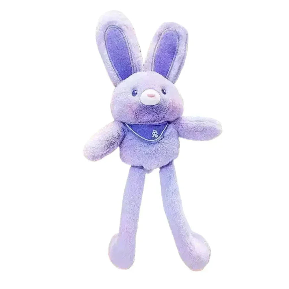 Pull Up Bunny Plush Toy Soft Stuffed Rabbit 30 cm