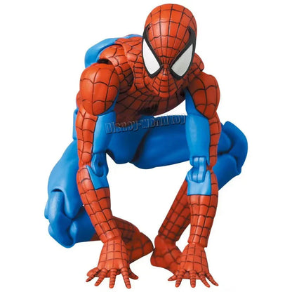 Spiderman Mafex 185 Classic Costume Anime Figure