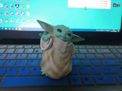 Little Baby YODA Statue Figure Toys
