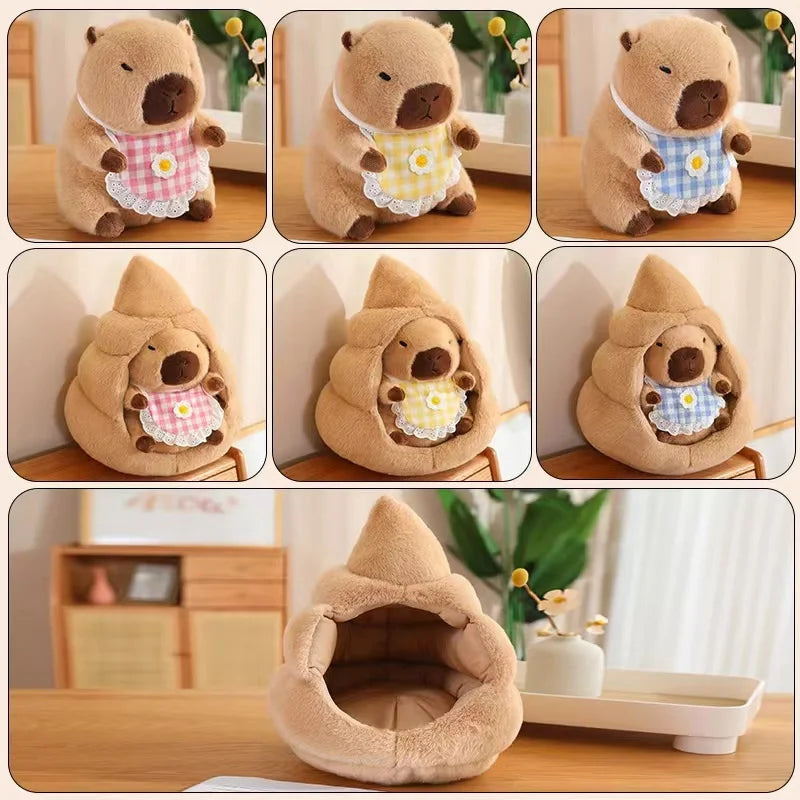 Graduation Capybara Plush Toy - Cute Doctor Doll Gift for Graduates
