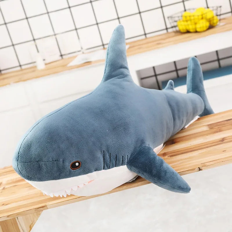 45cm Ocean Shark Plush Toy Soft Stuffed Animal Doll