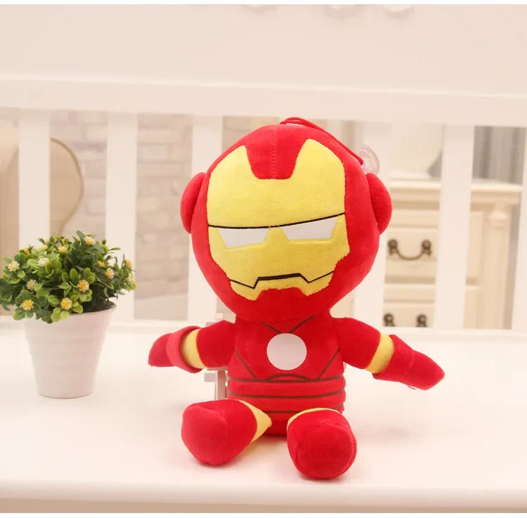 Spiderman & Captain America Plush Toys - Soft Marvel Heroes for Kids