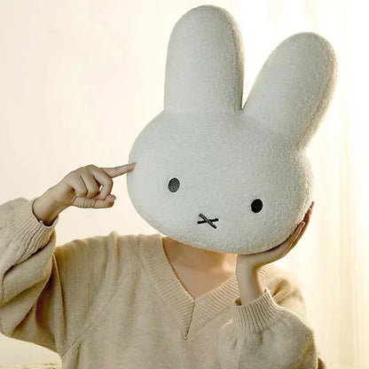 Kawaii Miffy Plush Pillow - Adorable Doll for Room Decor & Gifts