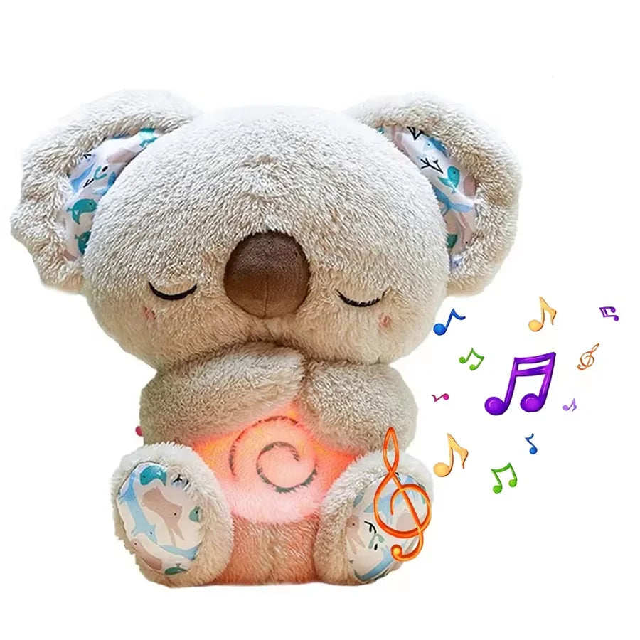 Baby Bear Soothes Otter Plush Toy - Musical Sleep Companion for Kids