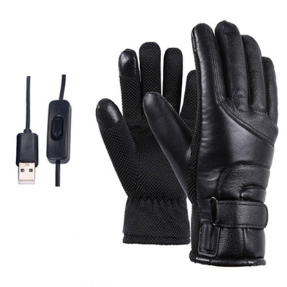 Heated Usb Dog Walking Gloves
