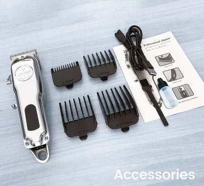 Rechargeable All-Metal Dog Hair Clipper