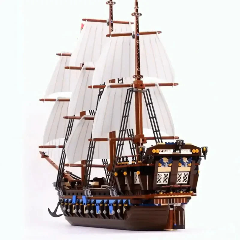 1664pcs Pirates Ship Imperial Caribbean Building Blocks Set