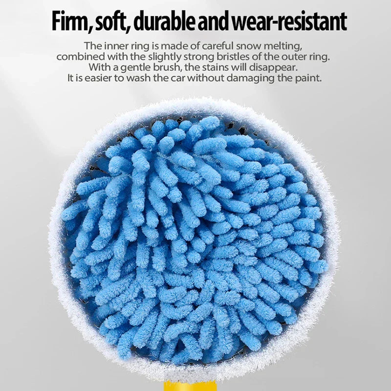Multifunctional Car Rotary Wash Brush Kit