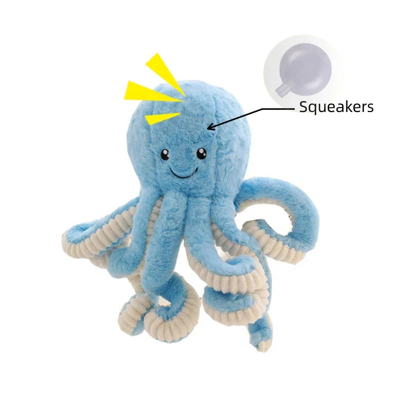 Simulation Octopus Plush Toy - Cute Ocean Creature with Sound