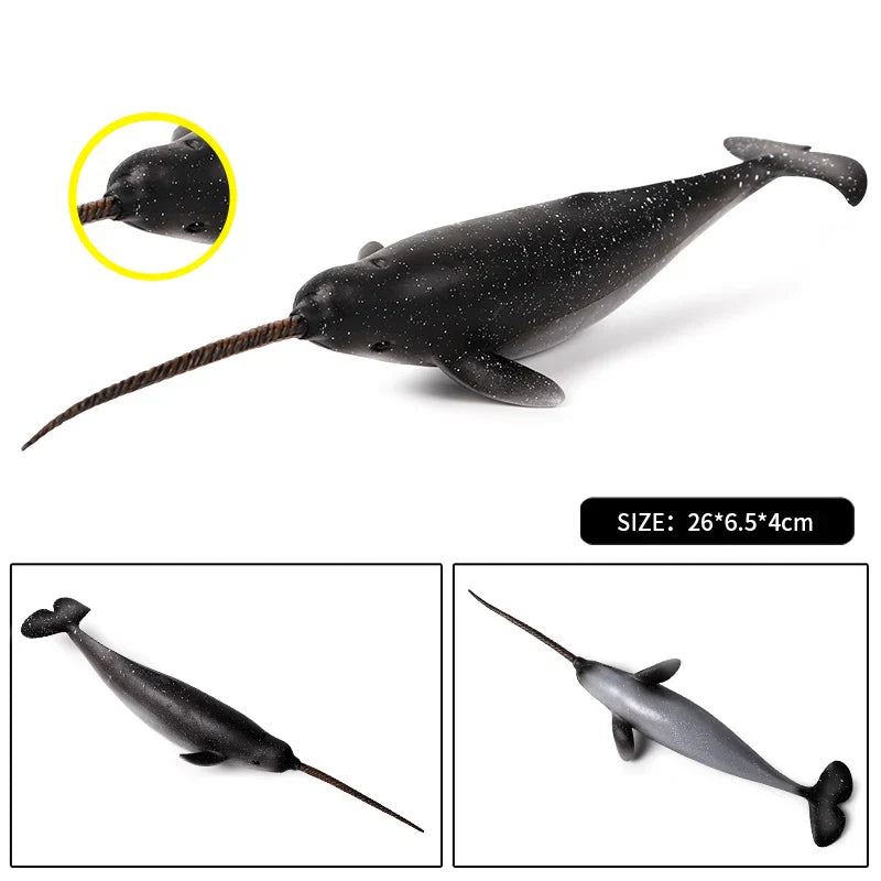 Ocean Animal Action Figures Sea Life Model