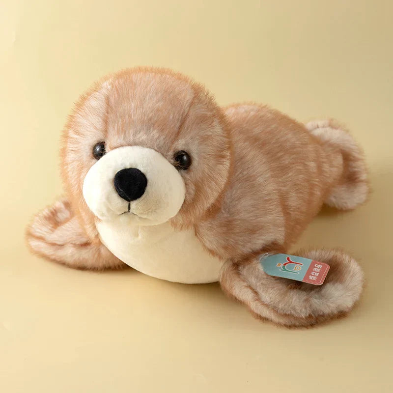 Soft Seal Plush Pillow