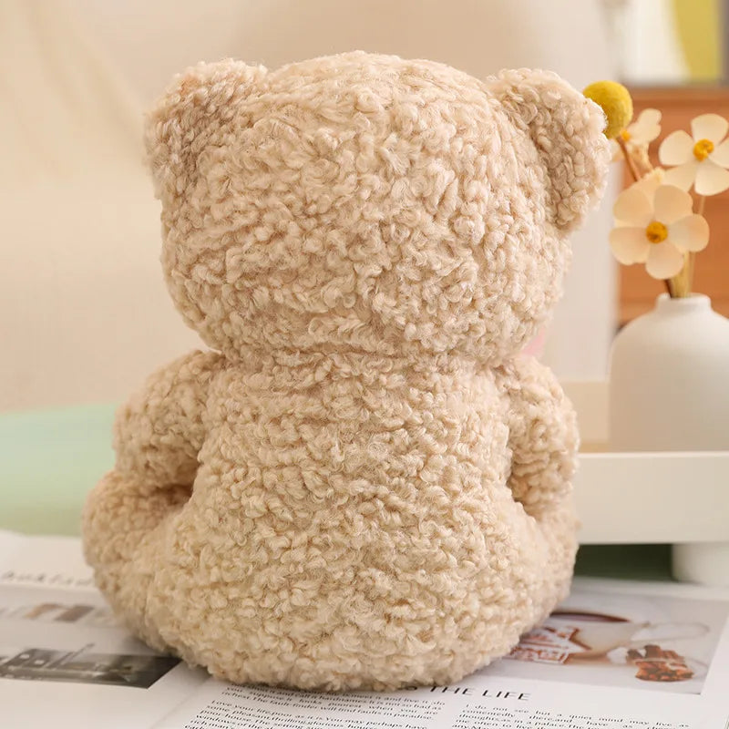 25cm Teddy Bear Plush Toy Cute Hug Bouquet Gift