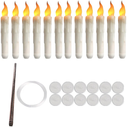 Led Candles With Magic Wand