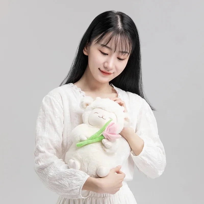 Kawaii Sheep Plush Doll - Cute & Soft Gift for Kids