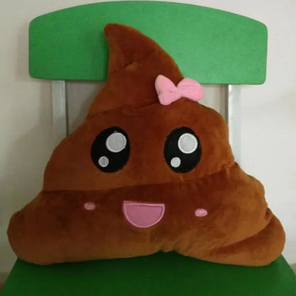 Super Soft Poop Plush Toy - Cute Expression for Kids' Gifts