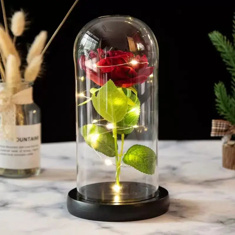 LED Artificial Rose Flowers for Home and Party Decoration