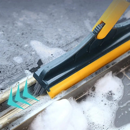 2 In 1 Cleaning Brush With Wiper