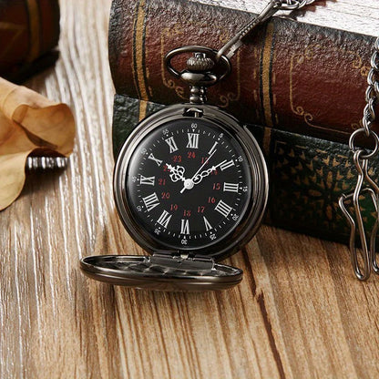 Engraved Vintage Pocket Watch