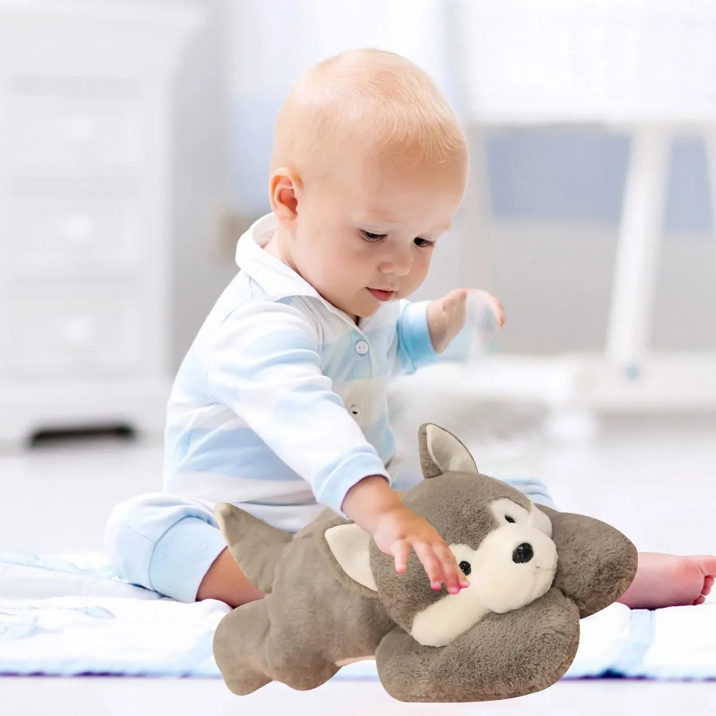Cute Weighted Plush Animal Pillow - Cuddly Comfort for All Ages