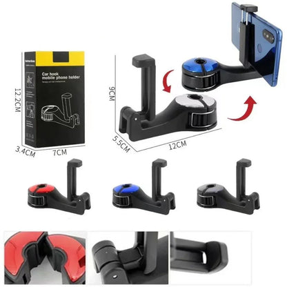 Car Headrest Hook Phone Holder