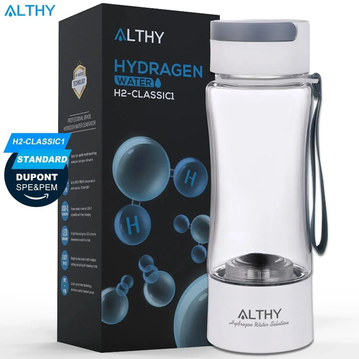 Hydrogen Water Generator Bottle
