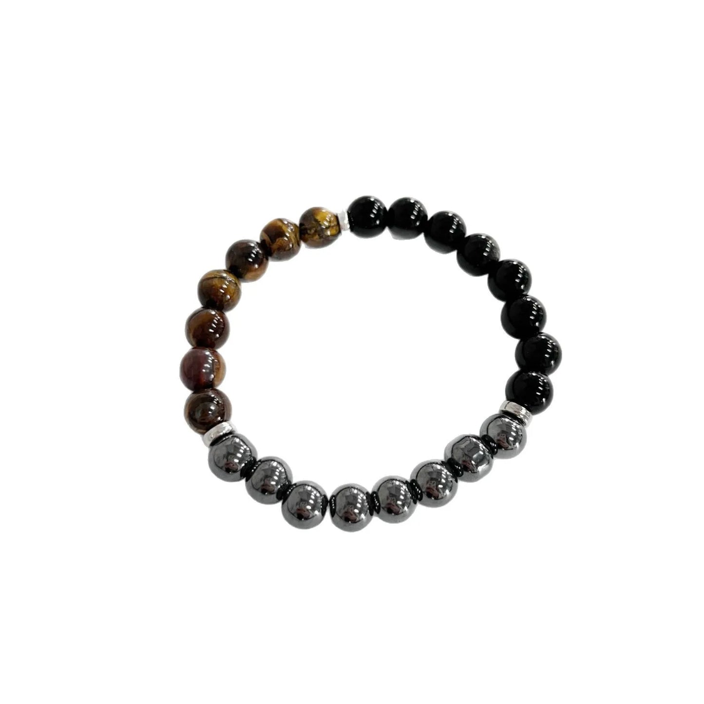 Triple Protection Gemstone Stretch Bracelet