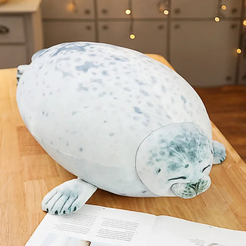 Cute Sea Lion Plush Pillow - Soft & Adorable Home Decor Accent