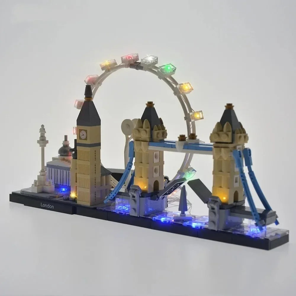 468pcs Big Ben Tower Bridge Building Block