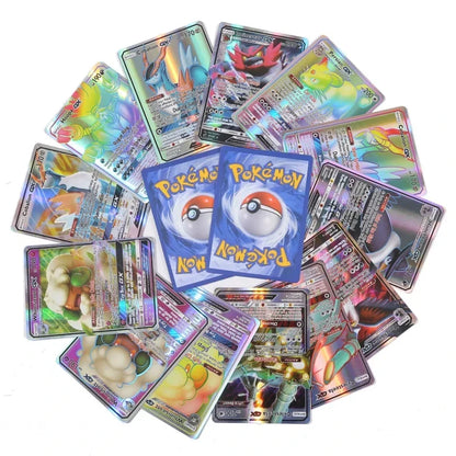 60/100Pcs Pokemon Cards