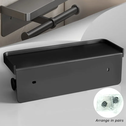 Wall-Mounted Aluminum Alloy Tissue Holder