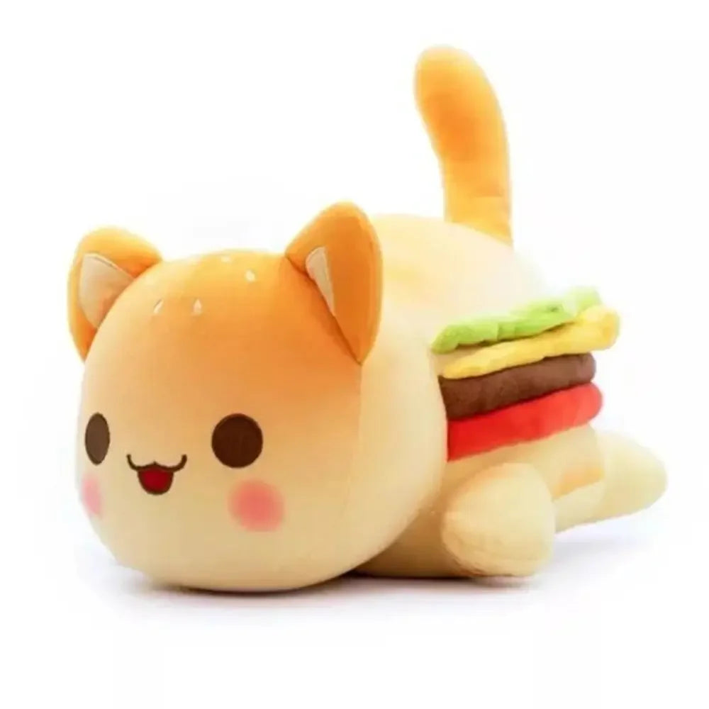 Soft Meemeow Donut Cat Plush