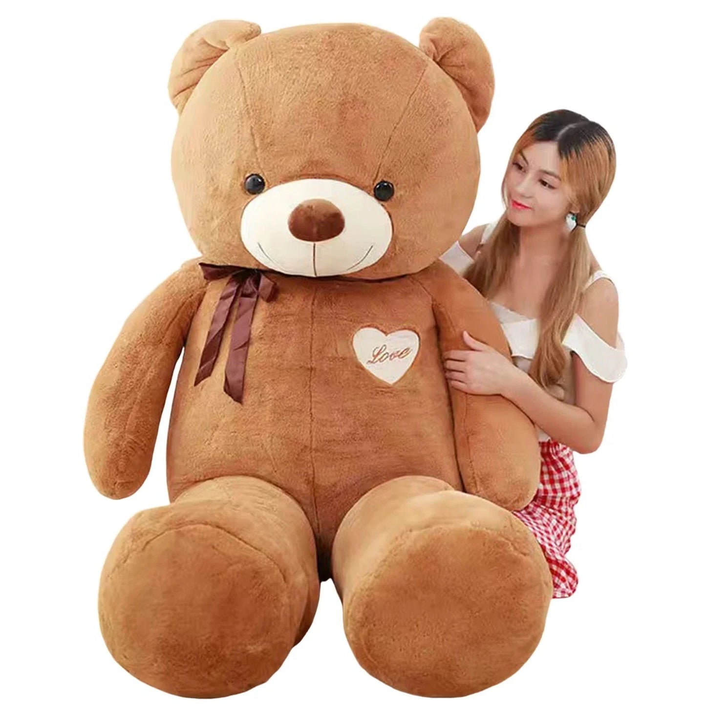 Large Soft Plush Bear Hug Pillow
