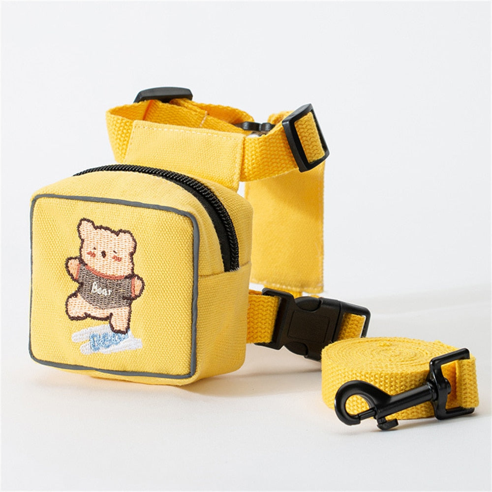 Snack Pouch Dog Harness