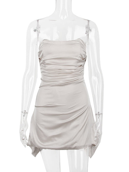 Satin Tube Dress