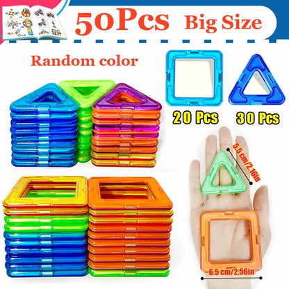 Magnetic Building Blocks Big Size and Mini Size