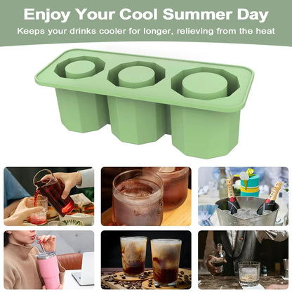 Stanley Cup Silicone Ice Mold With Lid