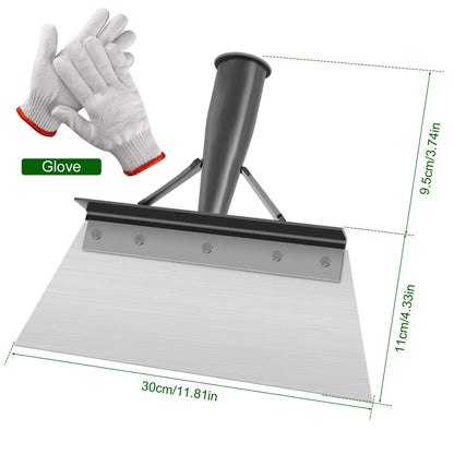 Heavy Duty Outdoor Garden Shovel For Quick Weeding And Cleaning